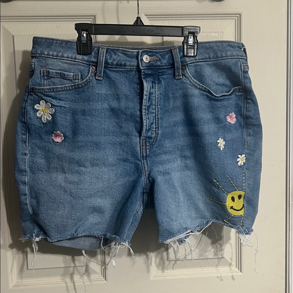 Old Navy High-Rise O.G. Straight Denim Shorts